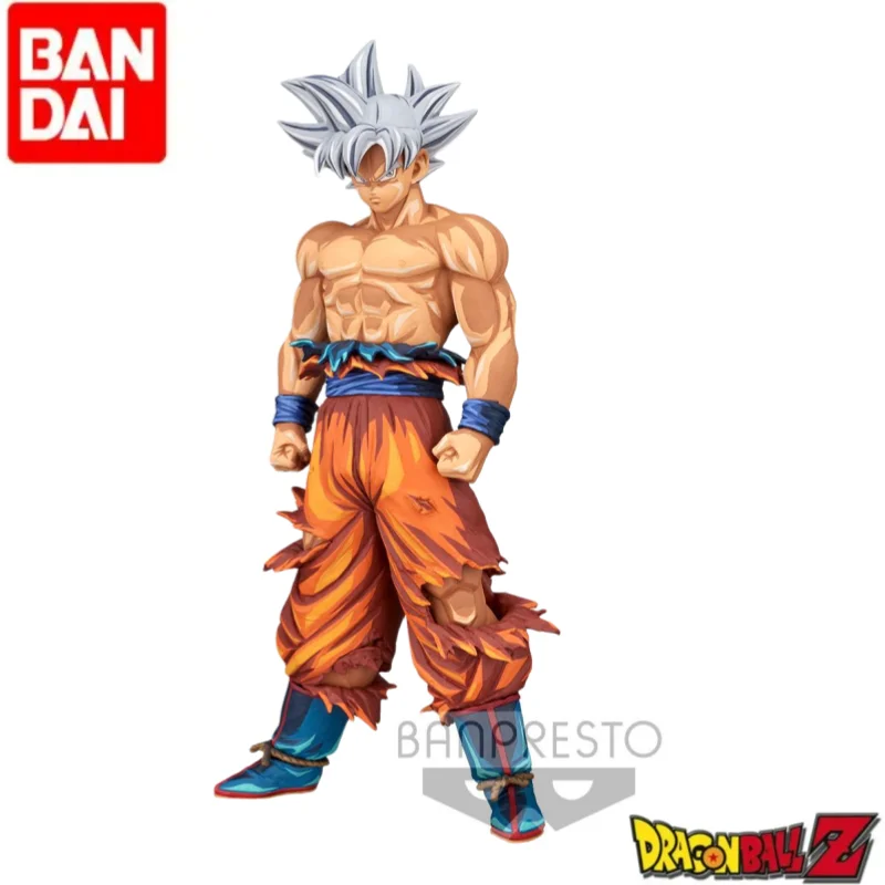

В наличии Bandai оригинальный Dragon Ball Banpresto Son Goku аниме товары фигурка праздничные подарки фигурка модель украшения