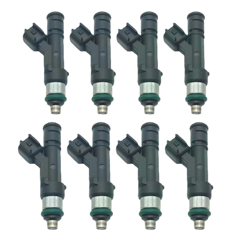 8Pcs Fuel Injector 0280158083 Fit For Cadillac DTS SRX STS XLR Buick Lucerne V8 4.6L