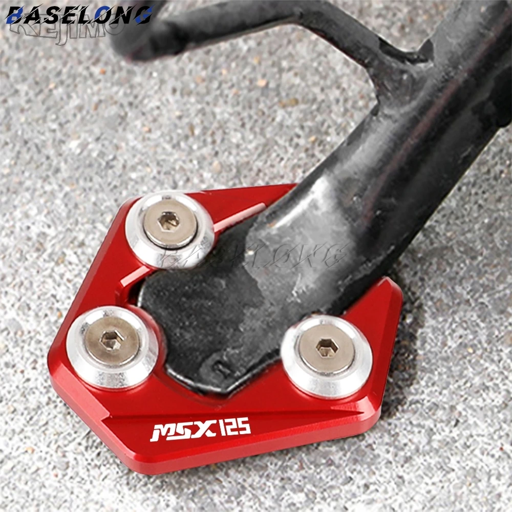 オートバイサイドスタンド拡大キックスタンド拡張サポートエクステンションホンダ MSX125 GROM125 モンキー 125 ST125 ダックス 125 2013-2025