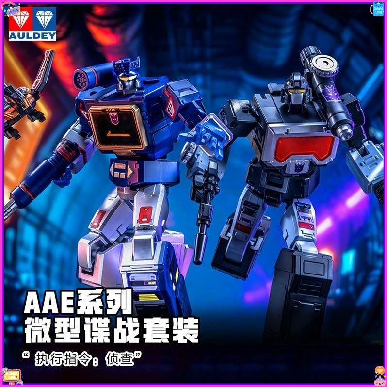 مجموعة أدوات تعقب AULDEY، دمية النخبة المتحركة، إصدار التتويج أوبتيموس برايم، Starscream SG، Soundwave، ألعاب مجسمة قابلة للجمع #6