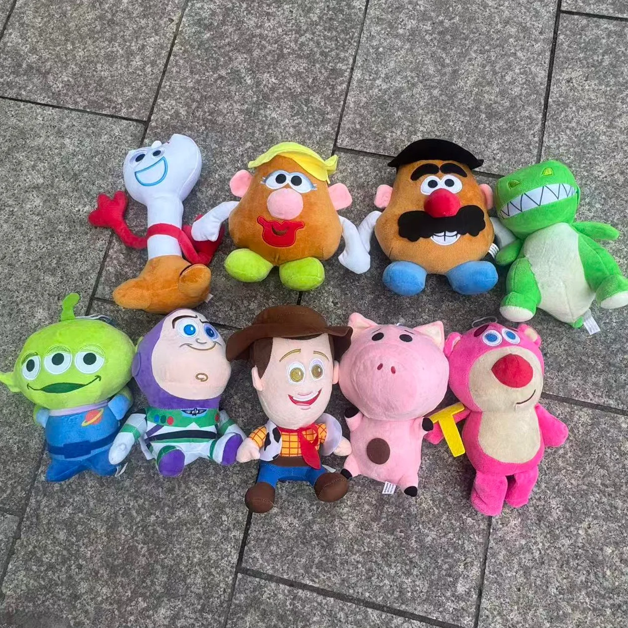 

20cm Toy Story 4 Woody Jesse Bath Lightyear Plush Toy Cartoon Anime Fill Woody Doll Plush Toy Gifts to for Christmas
