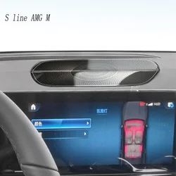 Car Styling Audio Speaker For Mercedes Benz GLB Class X247 2020-2023 Dashboard Loudspeaker Cover Stickers Trim Auto Accessories