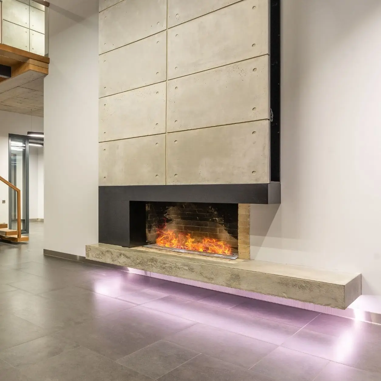 

22 APR Inno-Fire 36 inch fireplace insert modern linear ethanol fire place