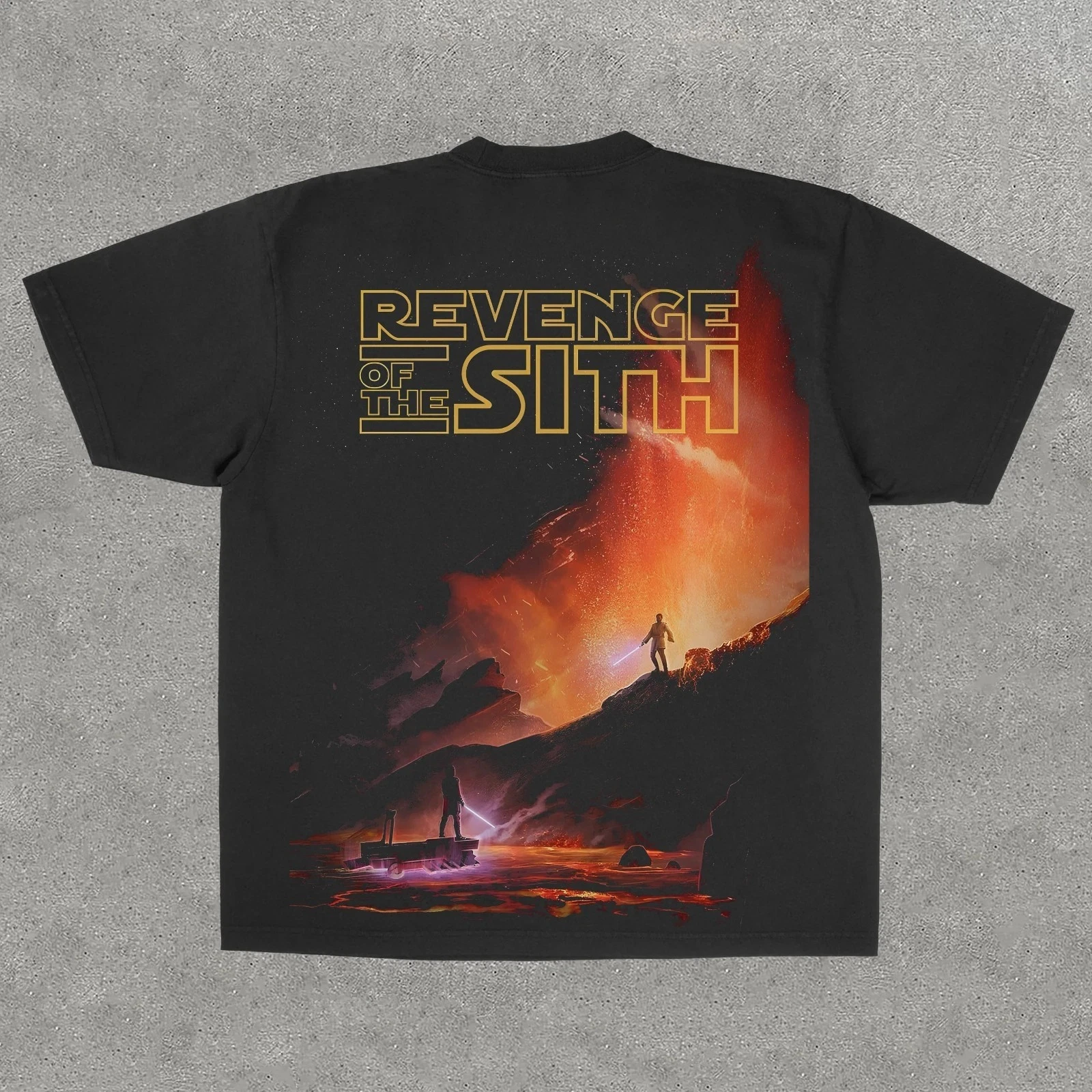 Camiseta gráfica unisex RETRO Episode III – Revenge of the Sith, camiseta para hombre