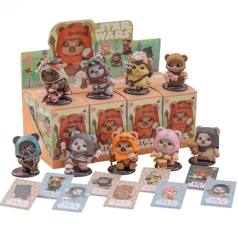 New Genuine Star Wars Iwok People Cosbi Blind Box Figure Trendy Toys Toys Ornaments Mini Dolls Confirmation Halloween Gifts