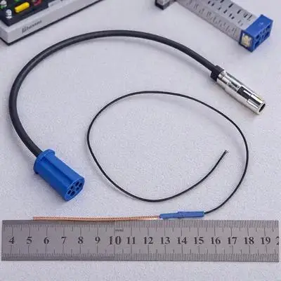 

Piezo Cable Acoustic Pickup 43Cm 1.7Mm Red Copper Black Blue For Acoustic Guitar Sensitive No Noise Overdrive Transmission