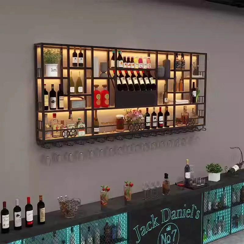 

Home Alcohol Alcohol Bar Cabinet Shelf Entertainment Restaurant Shelves Wine Rack Cabinet Storage Drinks Cantina Bar Furniture