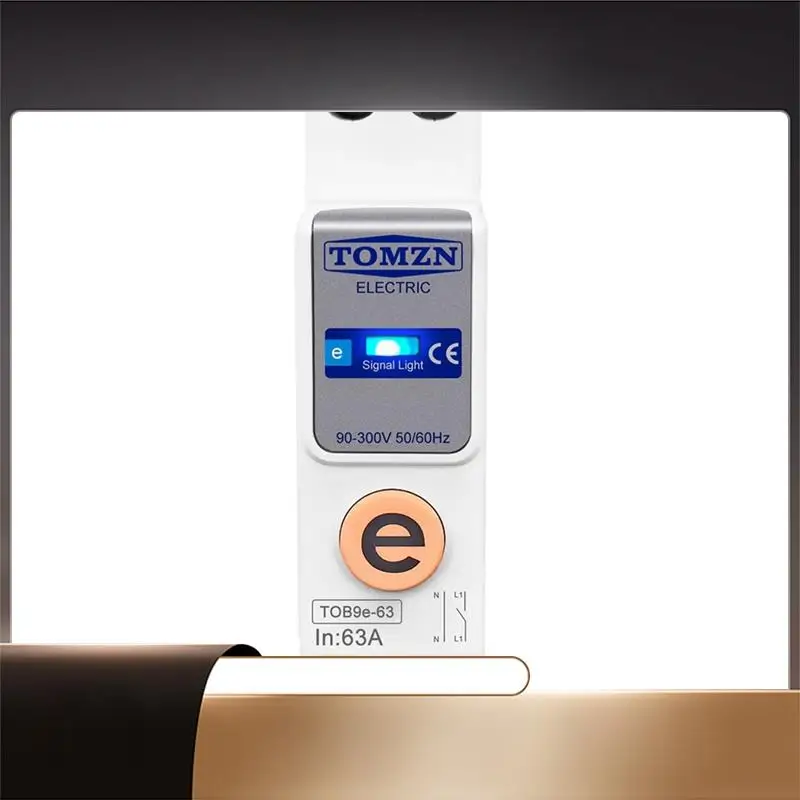 

TOMZN Tob9e-63 без измерения 1P + N 63A WIFI умный переключатель счетчик энергии автоматический выключатель таймер реле защита умного дома-X64A