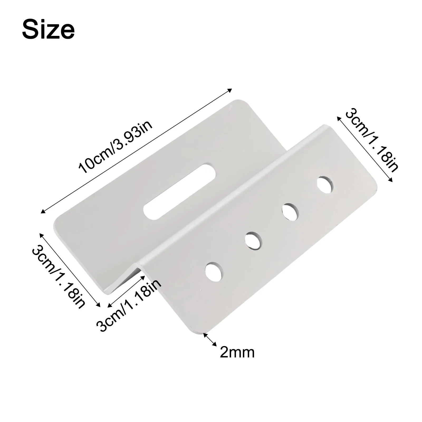 For Boats Z Brackets With Screws Solar Panel Mounting Brackets Solar Panel Installation Aluminum Brackets For Solar Panels
