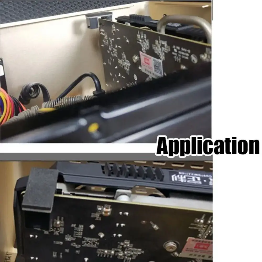 180 Degree Elbow Graphics Card Power Supply Adapter DIY 6Pin/8Pin PSU Steering Connector Universal PCI-E Power Adapter