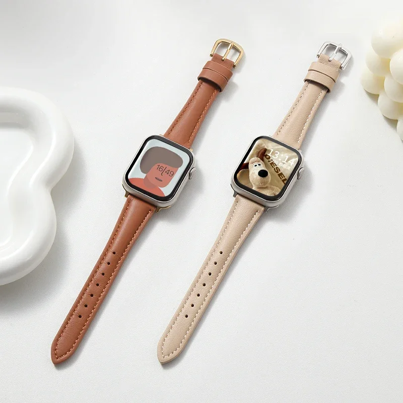 Slim Leather Strap …