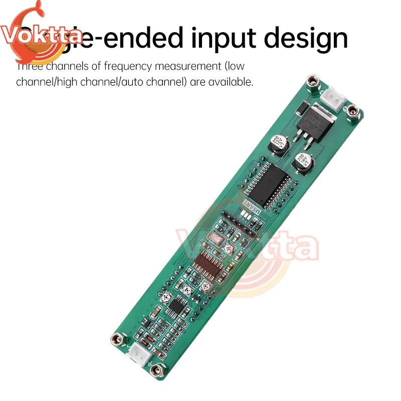 8 Digits RF Signal Frequency Counter LED Display Digital Cymometer Meter Tester Module 0.1Mhz to 1200Mhz Frequency Counters