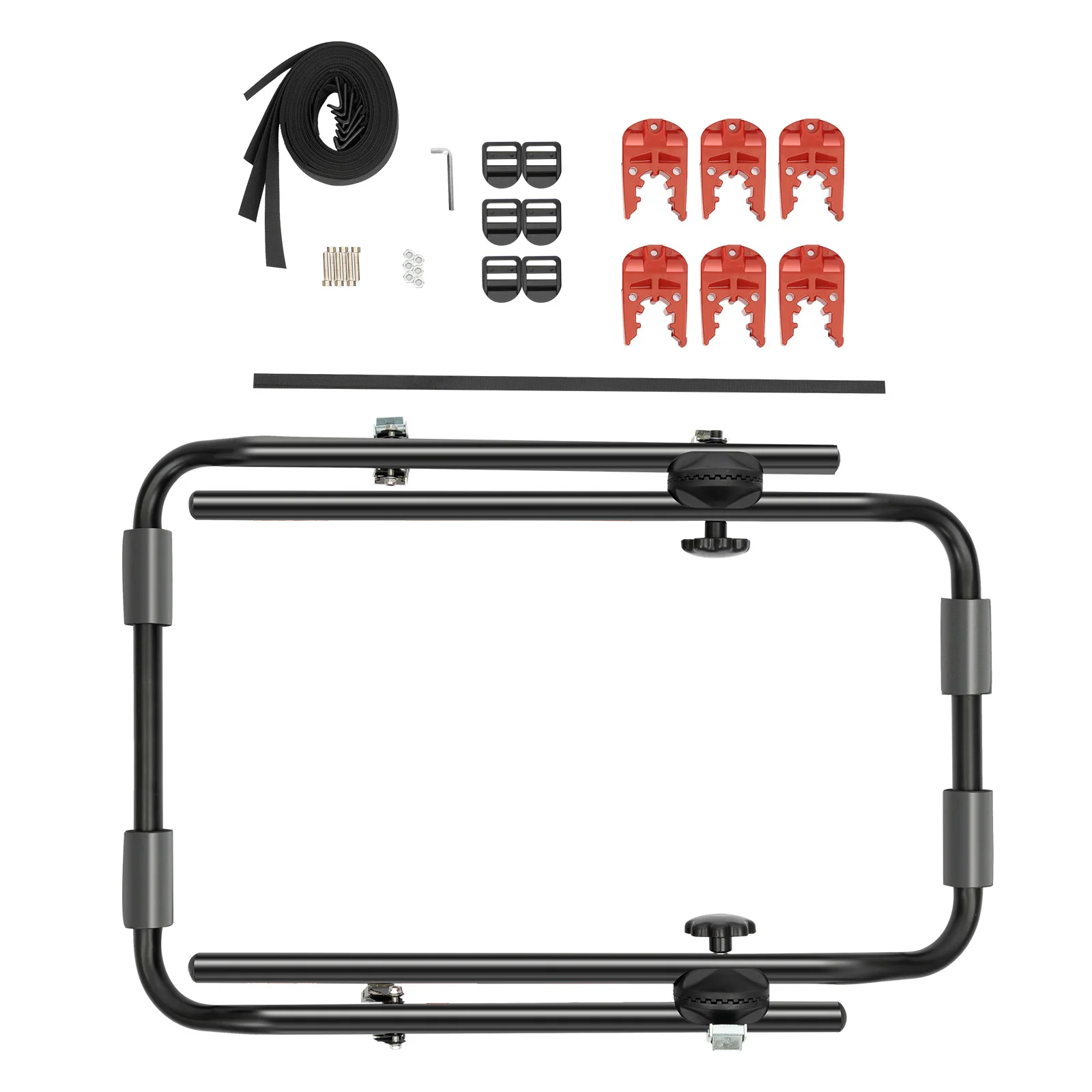 3 バイク トランク マウント ラック サポート 20Kg 荷重 高耐久車リア バイク ラック トランク、SUV、ミニバンに対応。