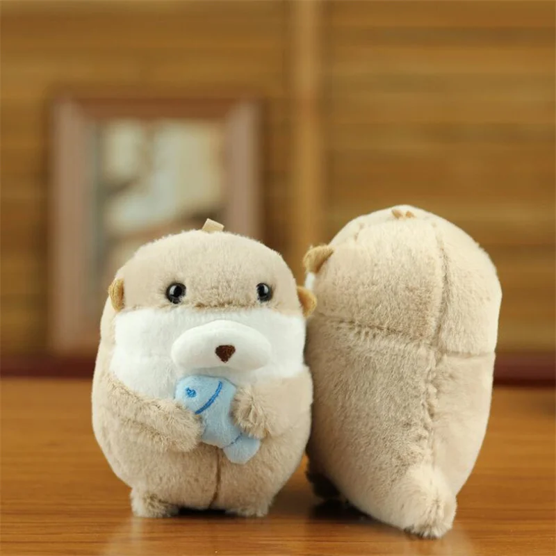 1 قطعة لطيف ليتل ختم قلادة ألعاب من نسيج مخملي البحرية الحيوان محشوة دمية حقيبة قلادة المفاتيح للفتيات هدايا 11 سنتيمتر