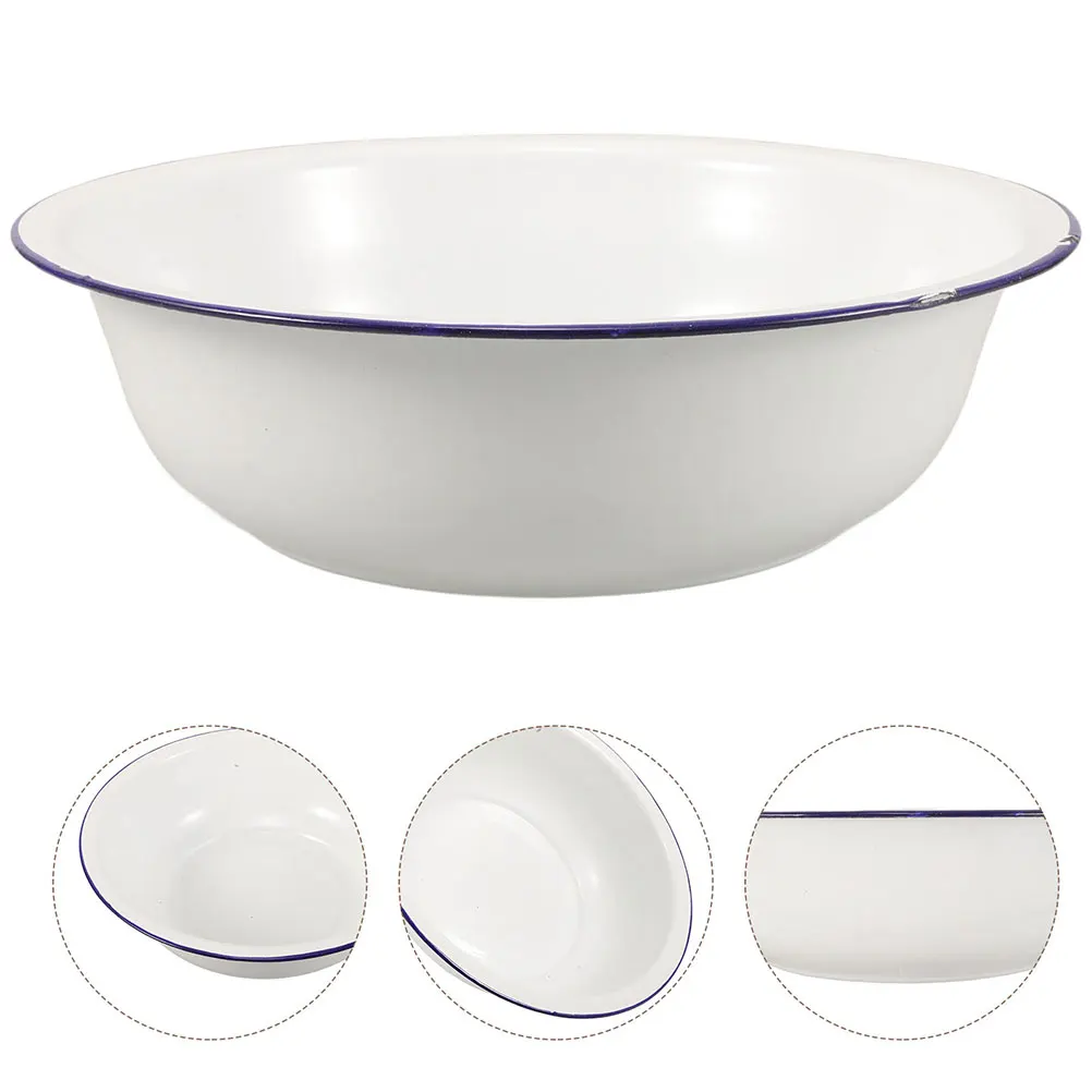 الرجعية المينا حمام القدم حوض خمر السيراميك غسل السلطانية متعددة الوظائف دائم سهلة نظيفة ديكور المنزل فائدة حوض العناية بالقدم