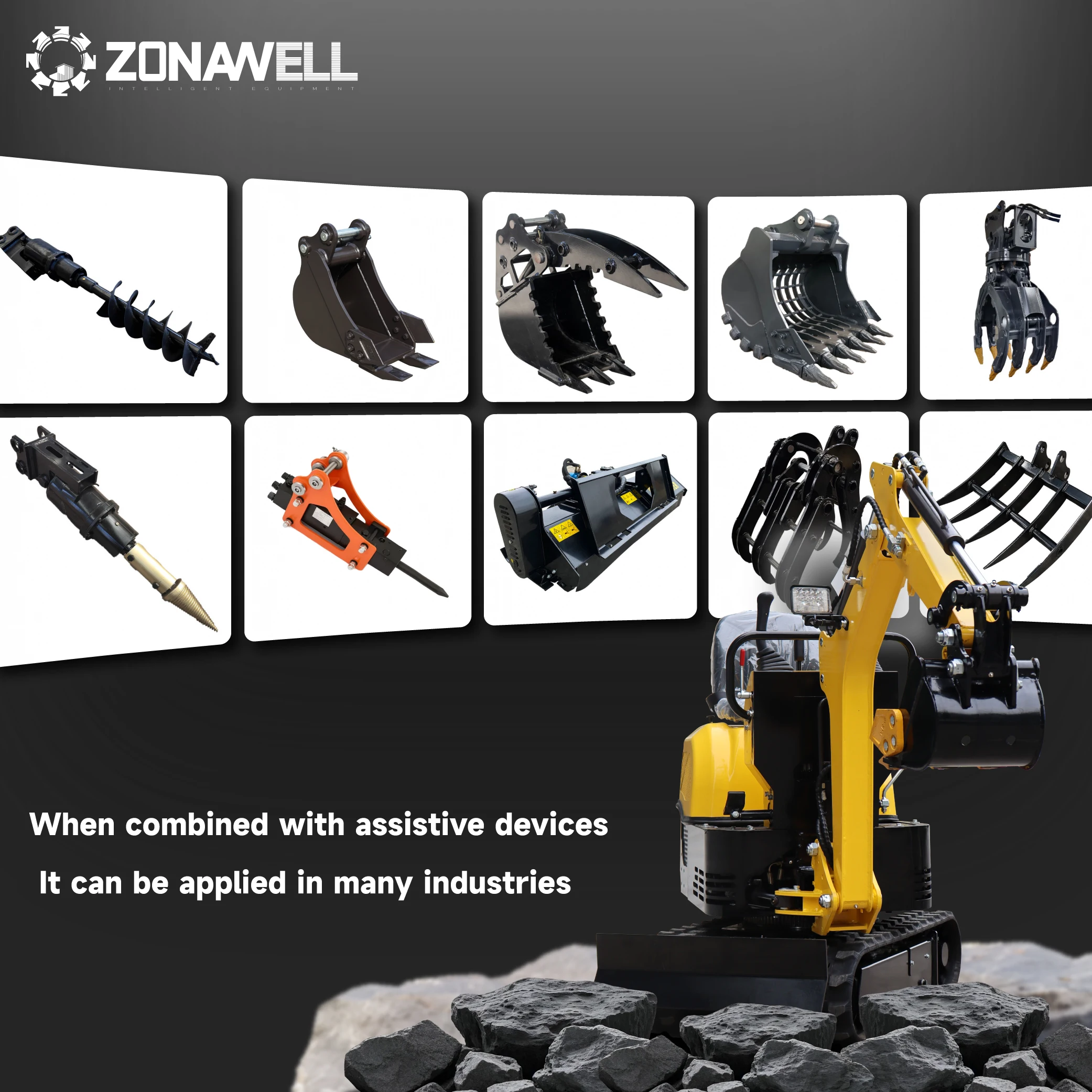 

1 ton 1.2 ton China mini hydraulic excavator free shipping micro excavator factory direct sales Kubota small excavator customiza