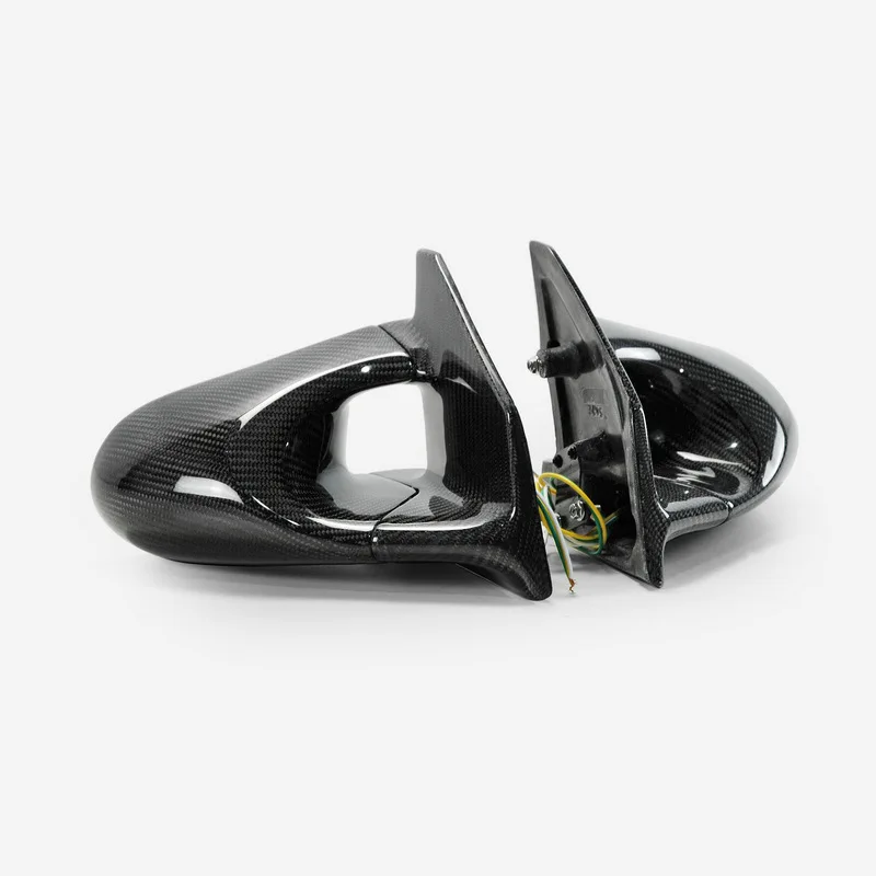 

SAAR Applicable for Mitsubishi Evolution 7 8 9 Carbon Fiber Left and Right Rearview Mirrors Ganador Bullet Reversing Mirror