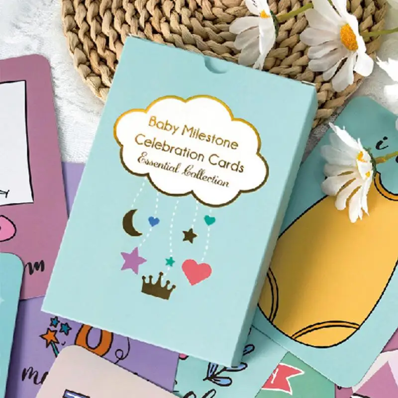 Блоки Milestone, красочные знаки месяцев, 50x забавные украшения для детской комнаты, очаровательный реквизит для фотосъемки для мальчиков и девочек