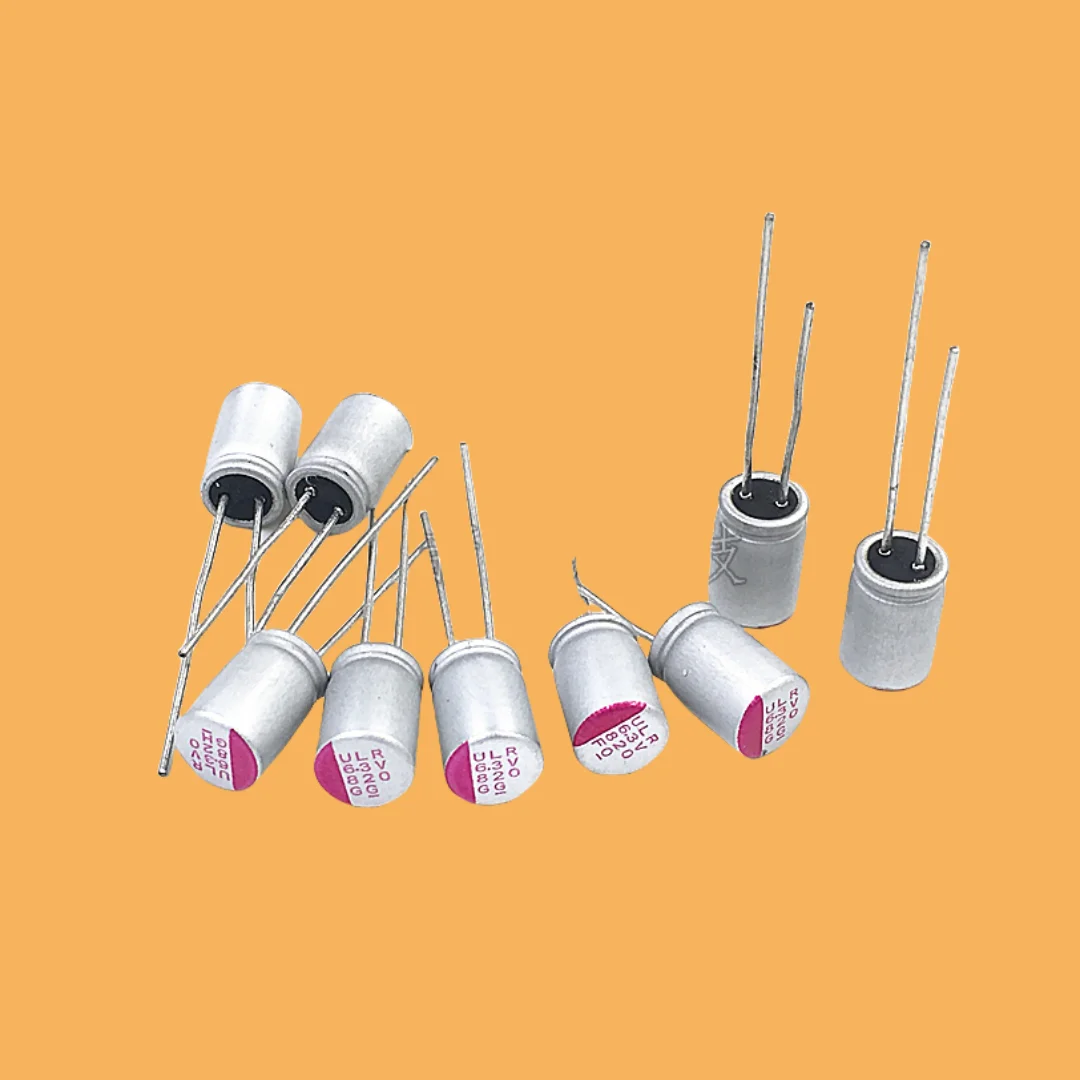 50 قطعة/في الخط مُكثَّف كهربائيًا صلب 6.3V820UF 6.3V 820 فائق التوهج حجم 6X9 8X8 8X12 6X11