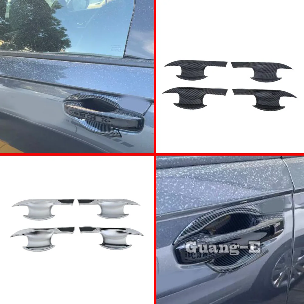 

For Honda Accord 11th 2023 2024 ABS Plastic Car Door Bowl Cover Armrest Handrail Trim Decoration Frame Auto Exterior Accessories