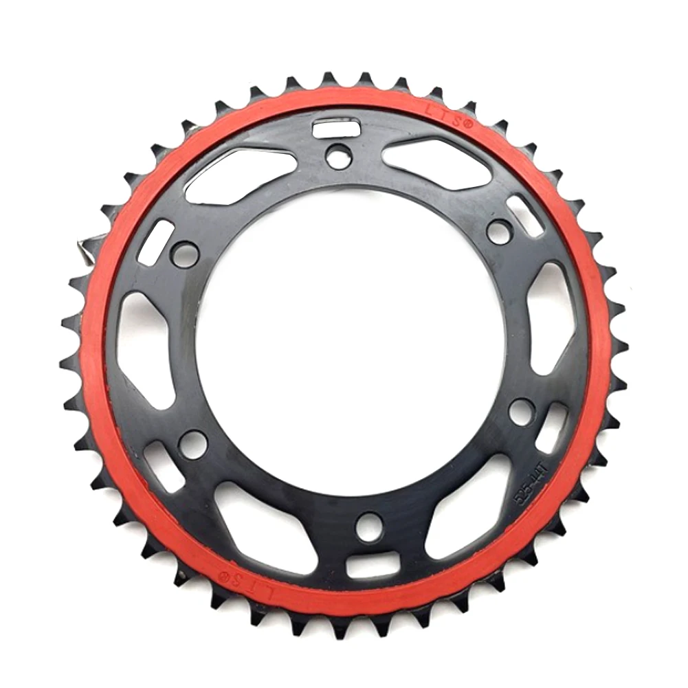 Motorcycle For Benelli TRK 502 502C 502X BN300 BJ300 BJ600 BN600 TNT600 BJ500 44T Silent Durable Rear Sprocket Gear Chain Disc
