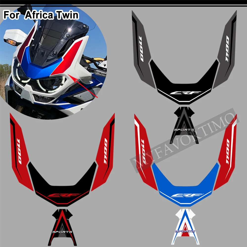 Afrika Twin Protection Side Tank Pad für Honda Crf1100 Crf 1100 l Abenteuer Adv Visier Set Aufkleber Aufkleber Kit 2019 2020 2021