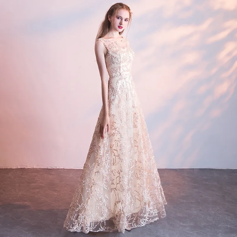 

Банкетное вечернее платье 2026, новое элегантное и атмосферное платье, длинное стильное утягивающее платье для выступлений, женское летнее платье на молнии