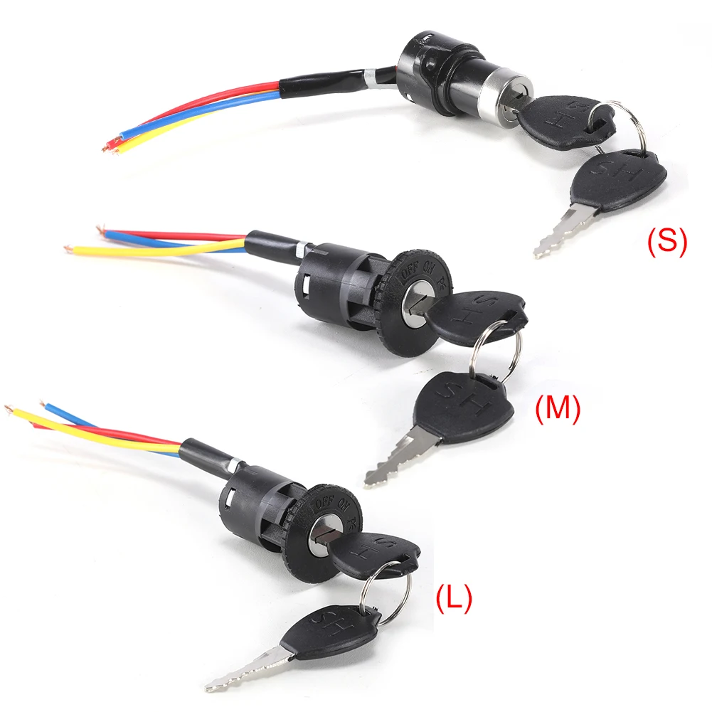 Electric Bicycle  Switch Key Power Lock for E-Scooter Bike Accessories