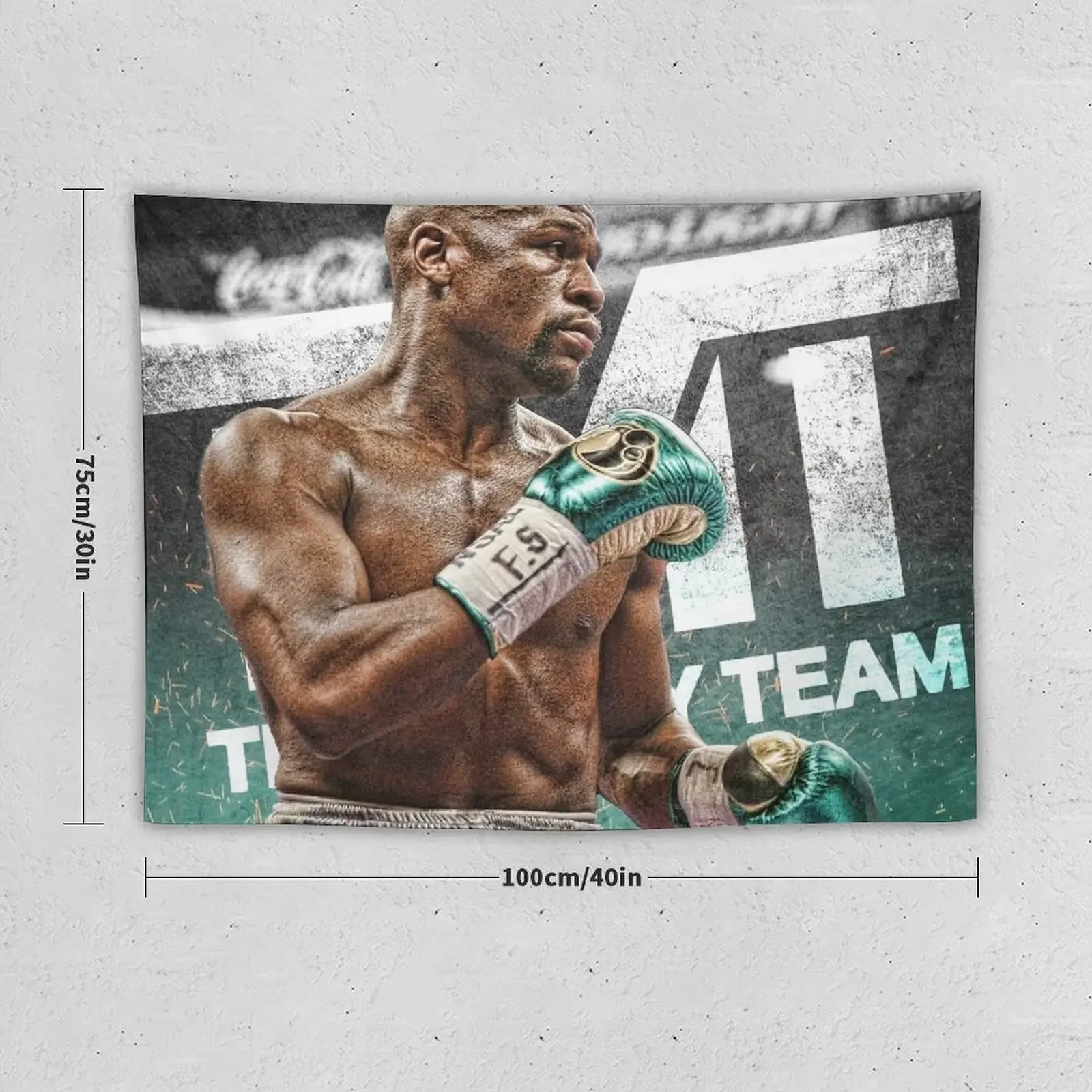 Floyd Mayweather Jr Tapestry Carpet Wall Decoration Wall Room Decorating Aesthetic Aesthetic Room Decorations Tapestry