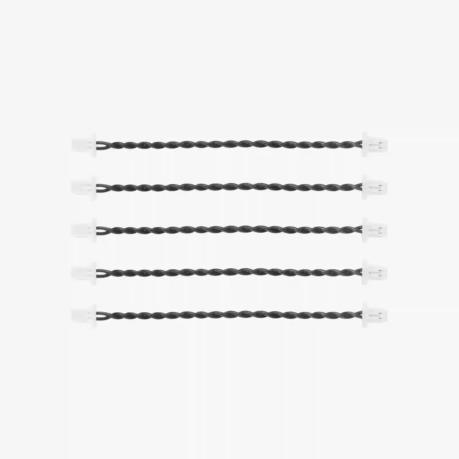 For BambuLab Standard Parts for 3D Printed Models Peripheral Connection Cable SH1.0 2PIN 10CM (5 pcs) IC004