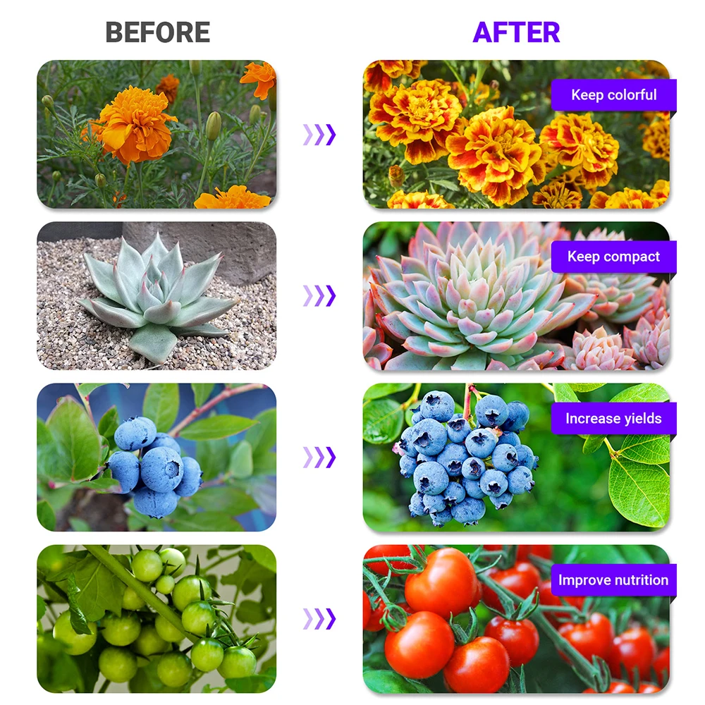 LED Plant Grow Light LED Lamp E27 Plant Lamp Fitolamp Full Spectrum Indoor Hydroponics Flower Seedling LED Spotlight Bulb