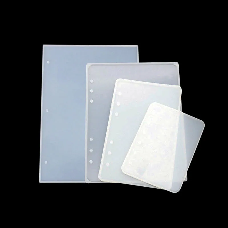 Various specifications A4, A5, A6, A7 silicone molds kraft paper core epoxy resin can be used for office study notebook et