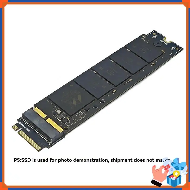 Konwerter Compact do SSD dla 2013 2014 2015 2017 A1465 A1466 12+6Pin SSD na M2 KEY-M NVME Riser Card Adapter