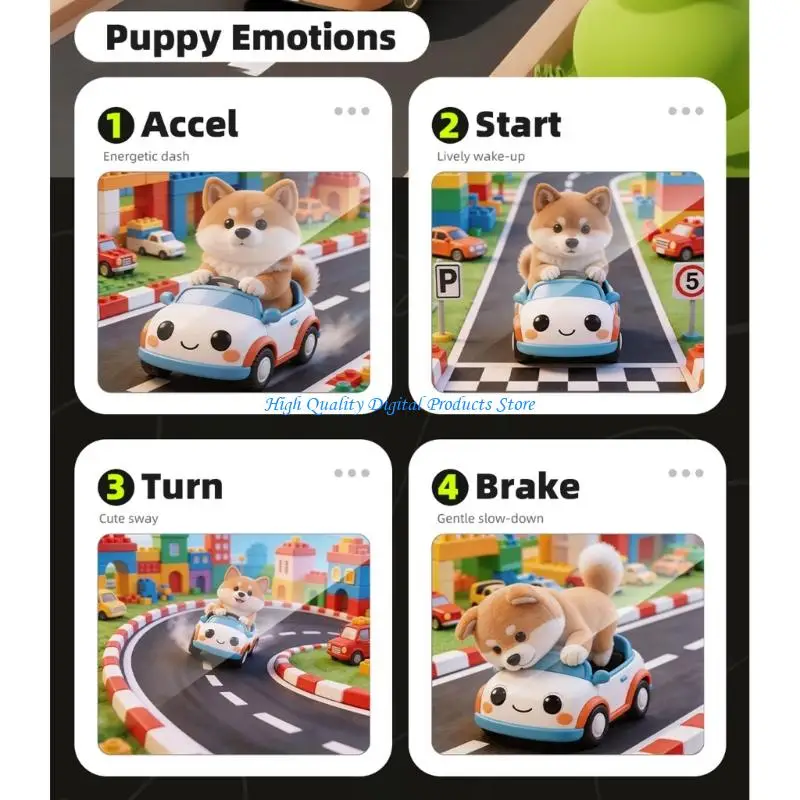 U2JE Advanced AI Chatbot Robot With Expressive Face And Vehicle Compatibility AI Voice Robot For Interactive Entertainment