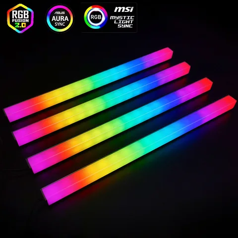 5V ARGB 3Pin Header for Asus Aura Gaming Case RGB PC Light Strip…