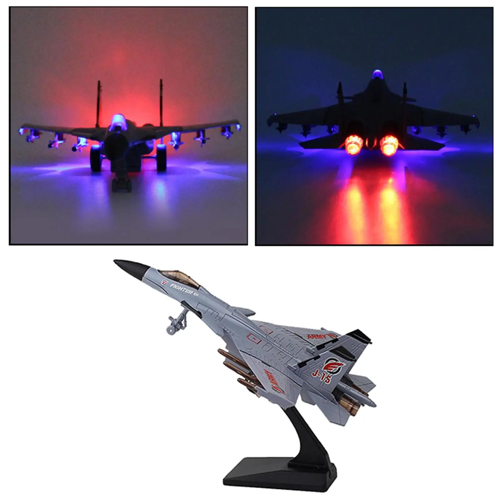 

Zinc Alloy 1/64 Scale Blackbird Aircraft Model Fighter with Pull Back Action