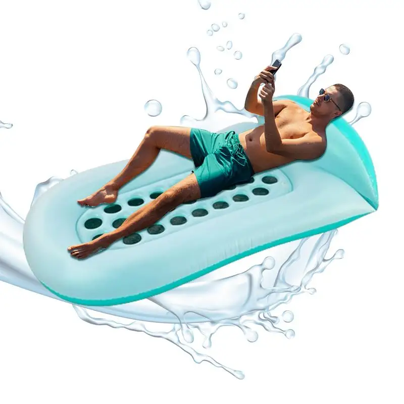 Flotadores de piscina para bronceado, tumbona multiusos para piscina de agua