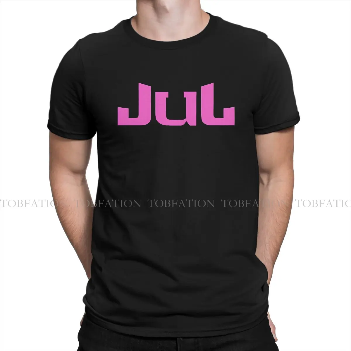 JUL 100% Cotton TShirts RAP FR Print Men\'s T Shirt New Trend 6XL