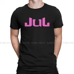 JUL 100% Cotton TShirts RAP FR Print Men's T Shirt New Trend 6XL