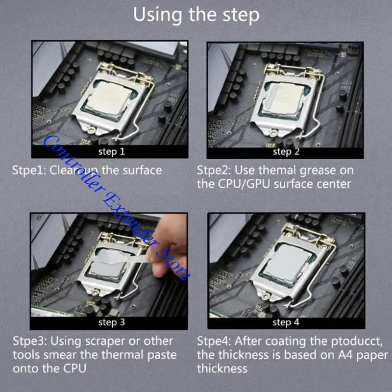 N84B 6,5WMK Эффективное тепло диссипационное тепловое смазки смазки тепловой пасты для CPU VGA Chipsets Компоненты ПК