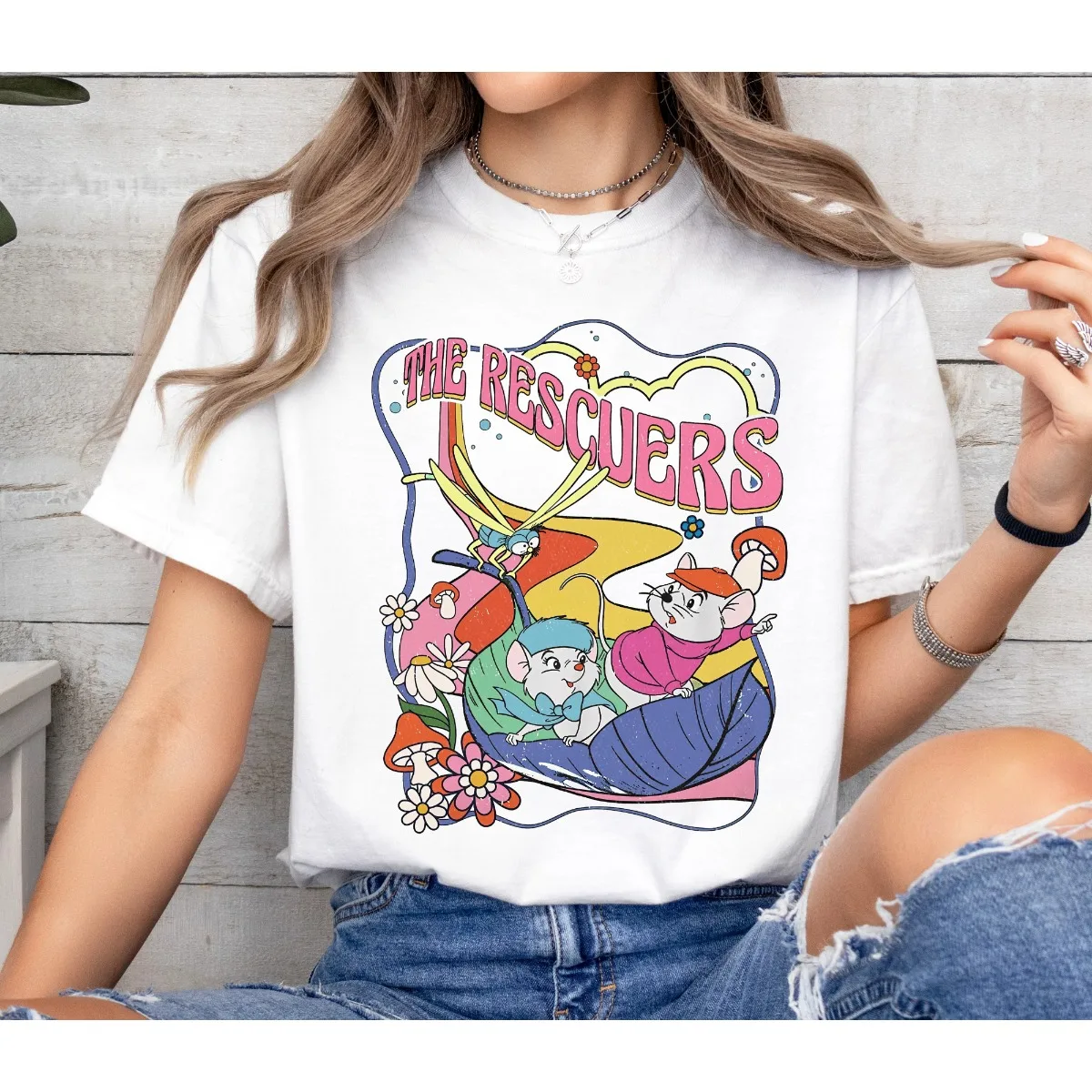 2026 nova disney moda feminina venda quente de alta qualidade dos desenhos animados impresso casual versátil algodão camiseta