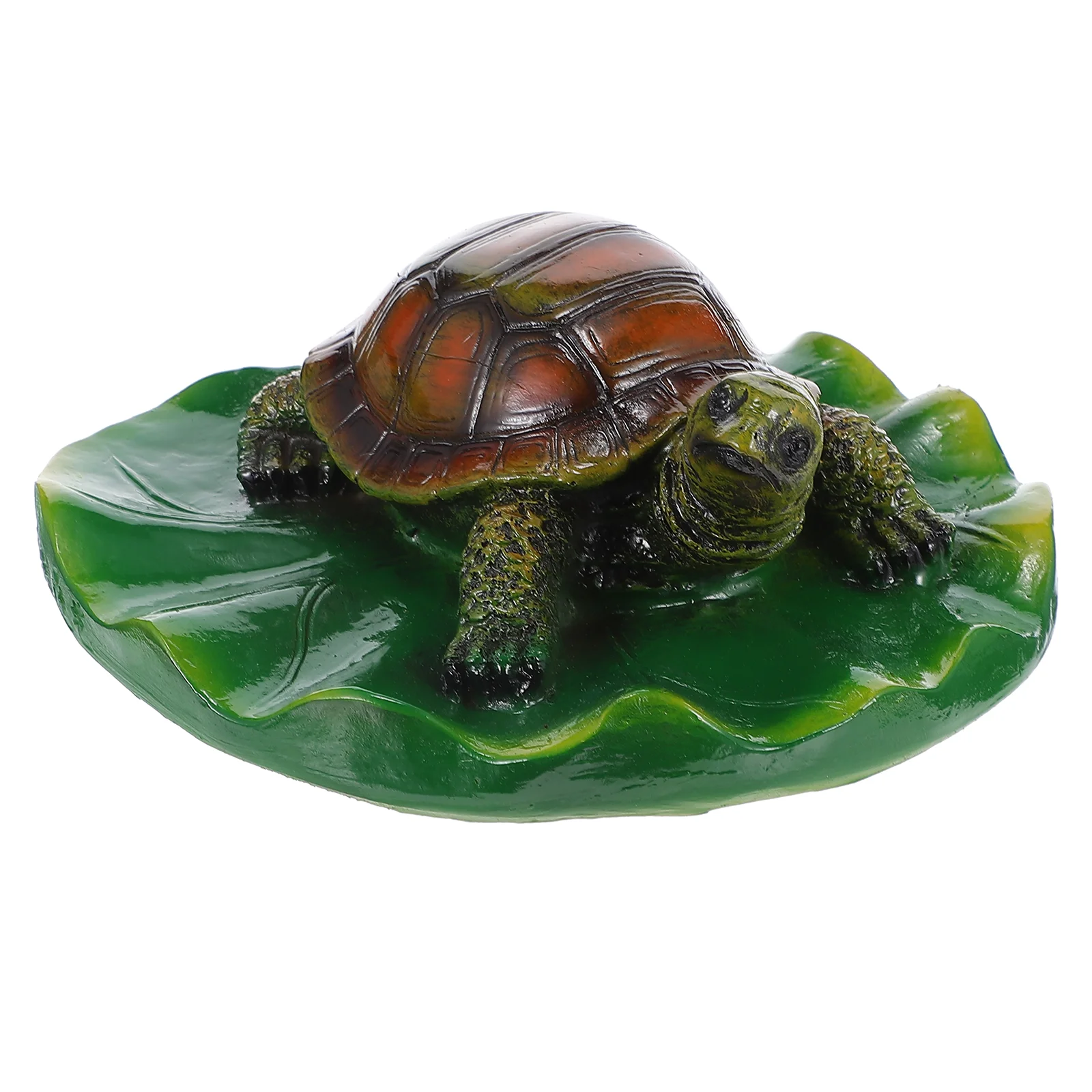 Pool Decoration Simulation Turtle Figurine Floating Pond Ornament Birthday Gift