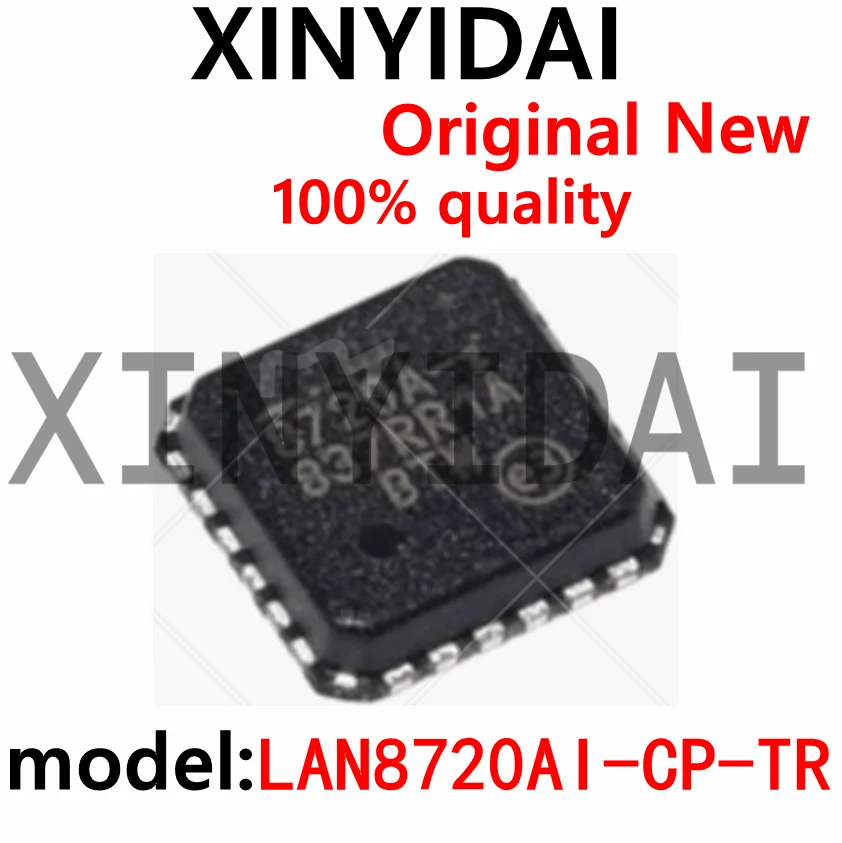 

2PCS How brand new! LAN8720AI-CP-TR Printing Wire SMSC 8720A-I QFN24 Brand New Original