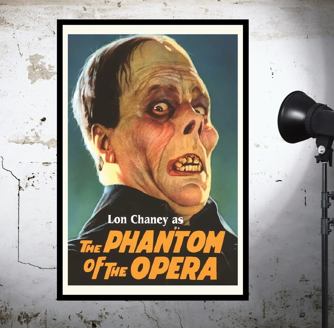 The phantom of the opera Lon Chaney cult movie poster print Wall Art Rome Decoration