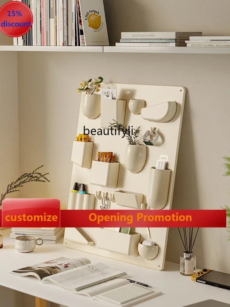 

B7304 ss Wall Storage Rack Nordic Wall-Mounted Storage Rack Desktop Sundries Wall Decoration Props