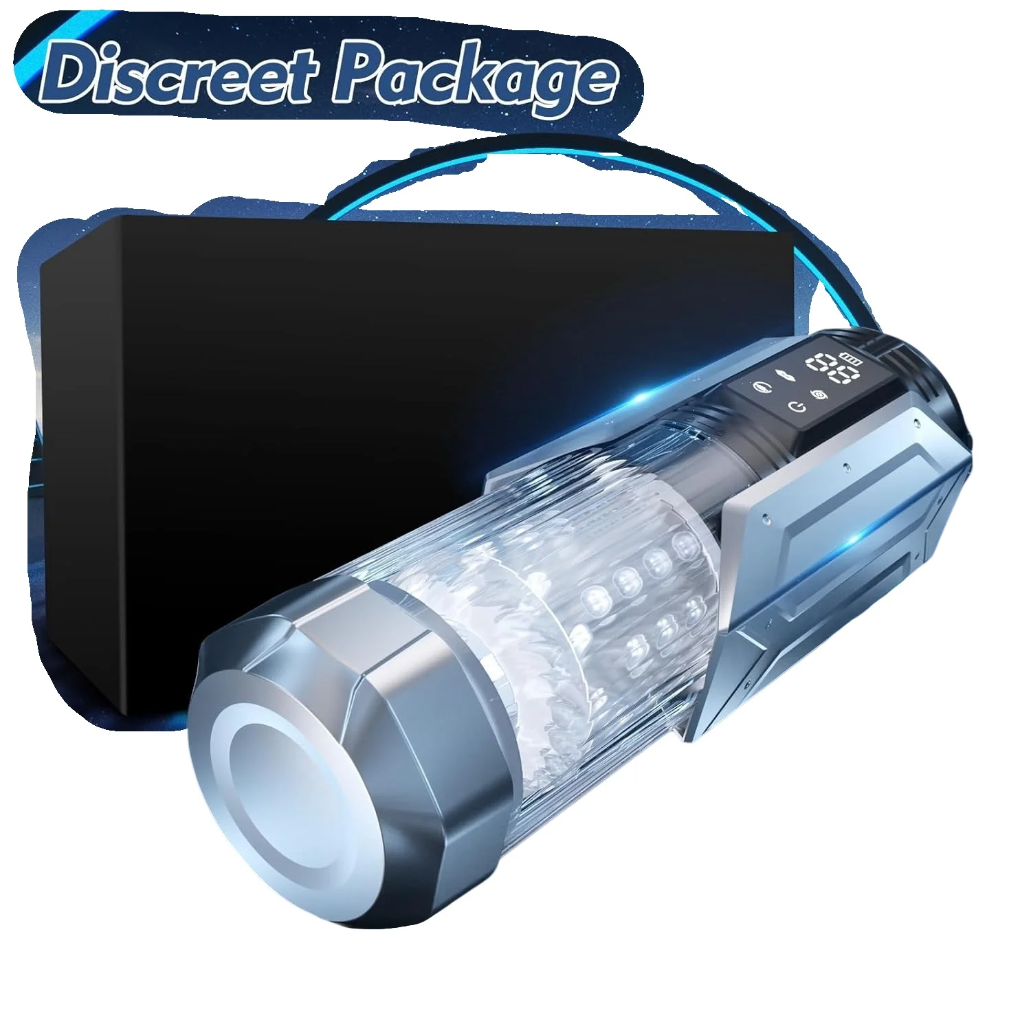 LCD 3in1 التلقائي ذكر الاستمناء اللسان جهاز استمناء مع 7 مص و Thrusting و الدورية طرق جيب كس رجل الجنس لعب