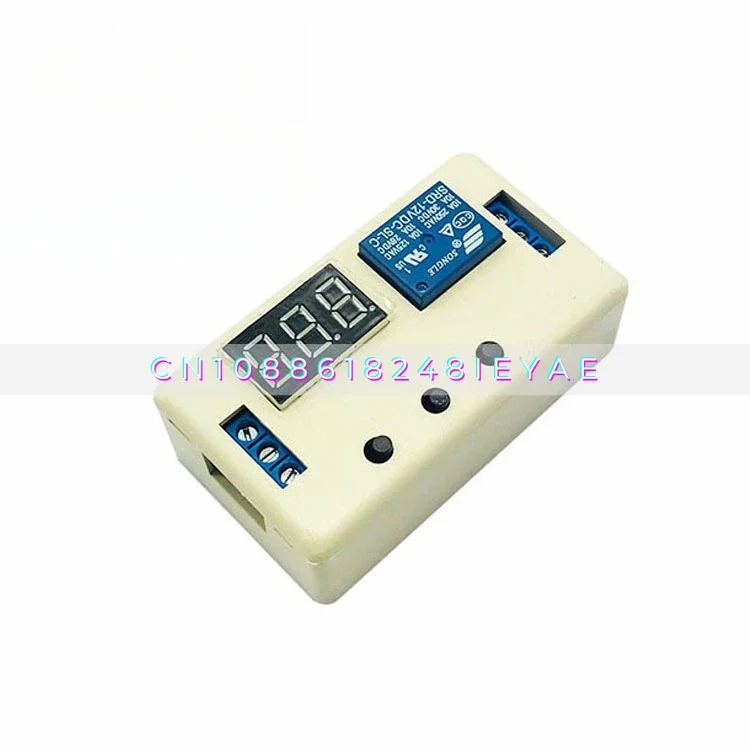 

1-канальный релейный модуль 12 В, регулируемый цикл задержки триггера, выдвижной и переключатель включения с корпусом