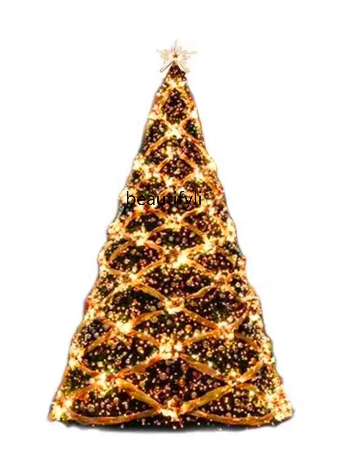 

Christmas tree large shopping mall hotel frame Christmas tree decoration package