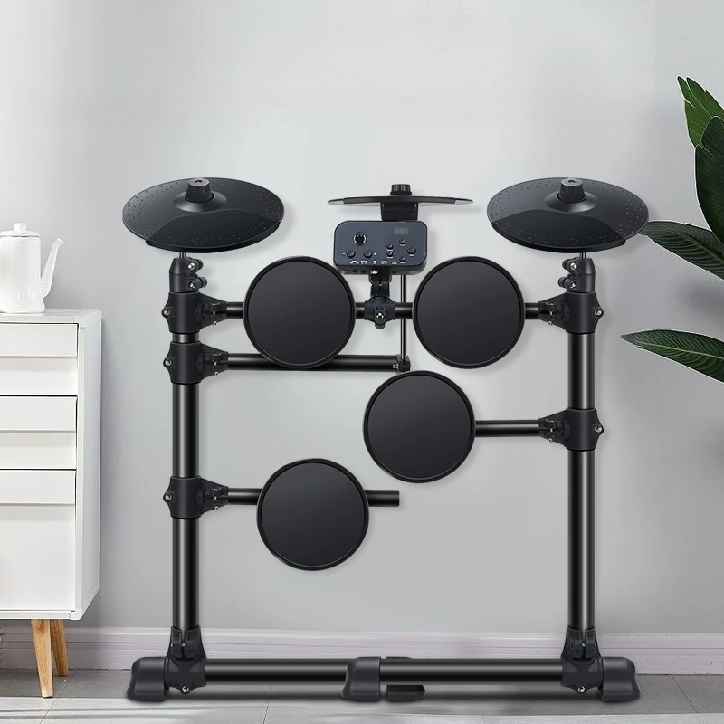 

Hooqu Portable Electric Drum Set Drum Children Beginner Home Adult Mesh Jazz Drum Professional Electronic Drum