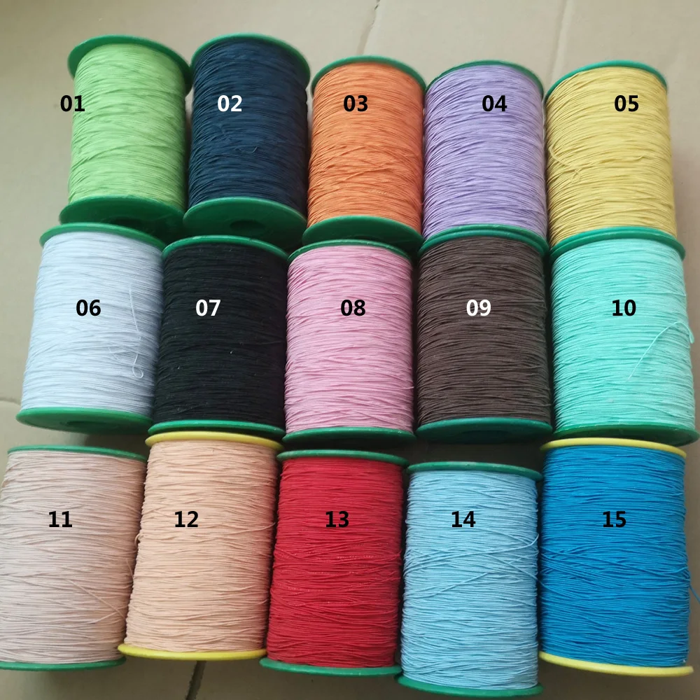 

Круглые крошечные эластичные шнуры 0,5 мм, 500 метров/рулон, эластичные ленты, шнуры для бумажных карточек «сделай сам», швейные принадлежности